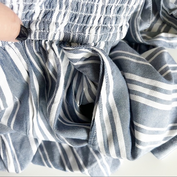 Hollister Ultra High Rise Tie Waist Paper Bag Striped Shorts XS NWT - Picture 8 of 10